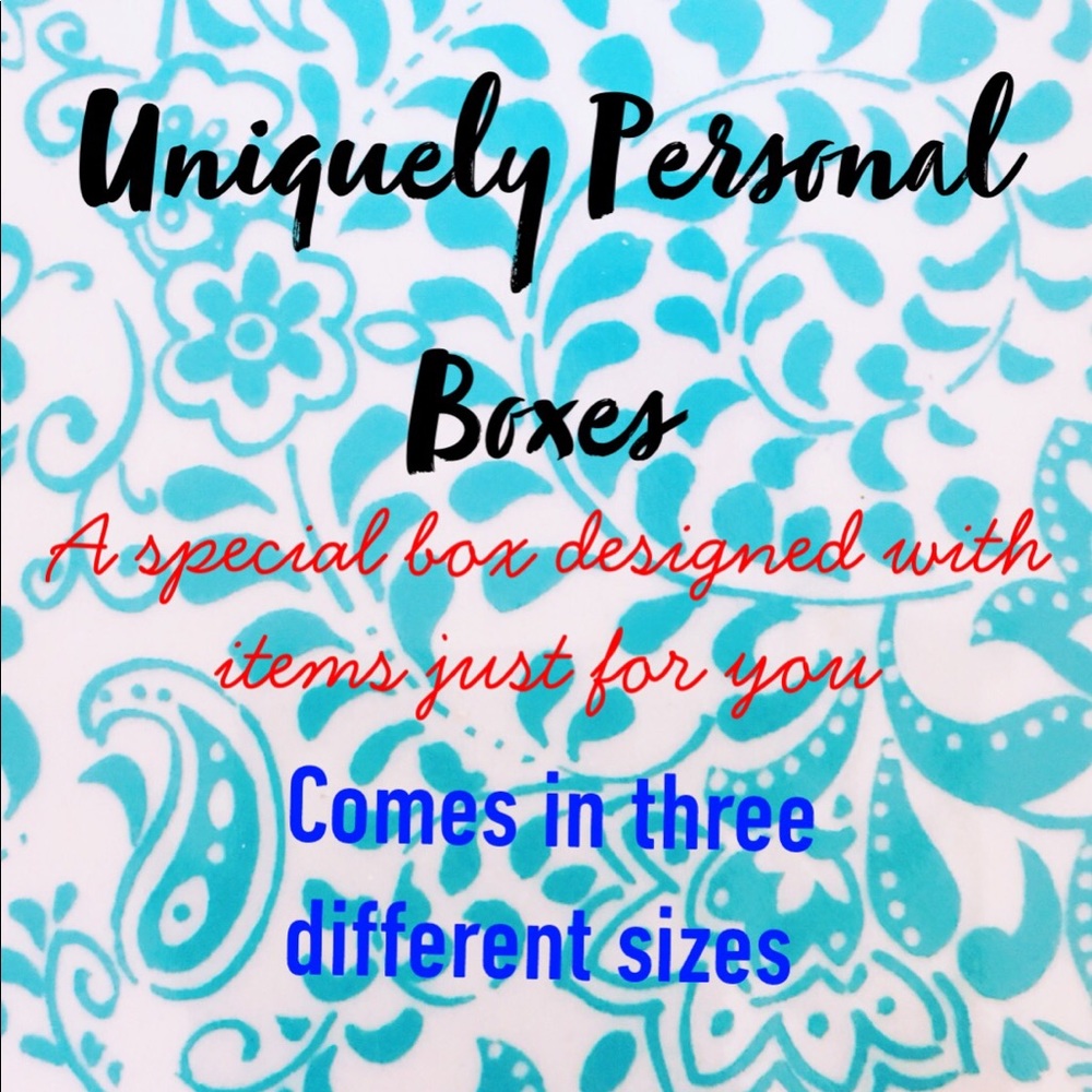 Personalized Box- Small (3-4 items)